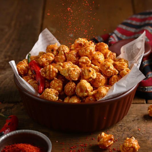 Chili & Spice Popcorn – Heat, Sweet, and Everything Nice