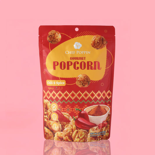 Chili & Spice Popcorn – Heat, Sweet, and Everything Nice