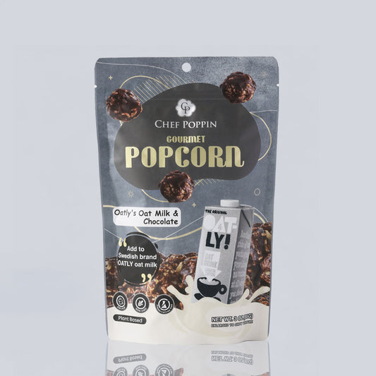Oat Milk Chocolate Popcorn – Creamy, Dreamy, Dairy-Free Indulgence