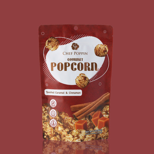 Toasted Caramel & Cinnamon Popcorn – A Sip of Sweet Nostalgia in Every Crunch