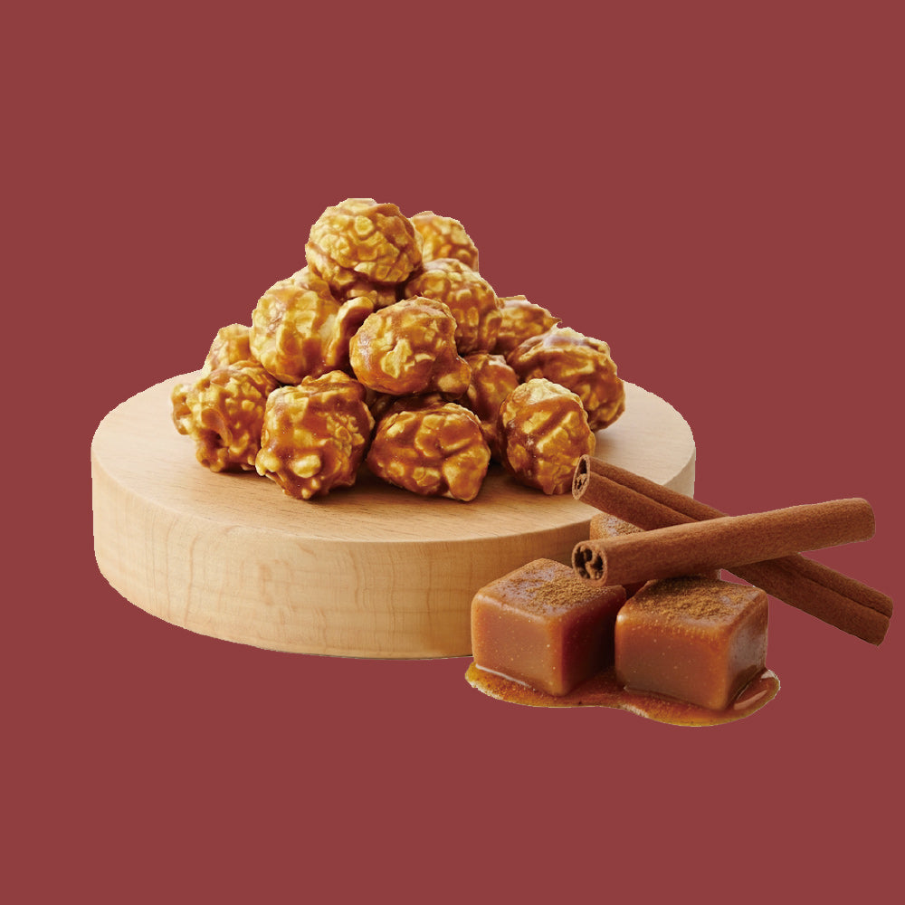 Toasted Caramel & Cinnamon Popcorn – A Sip of Sweet Nostalgia in Every Crunch