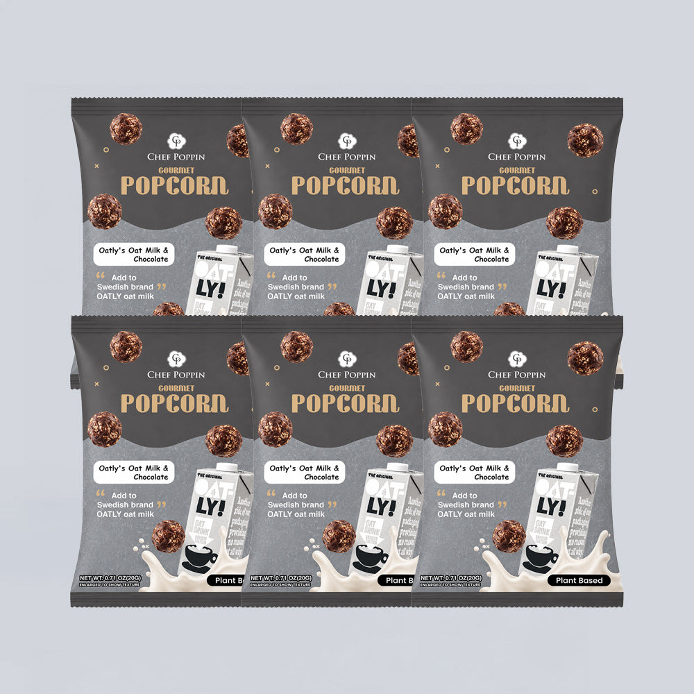 Oat Milk Chocolate Popcorn – Creamy, Dreamy, Dairy-Free Indulgence