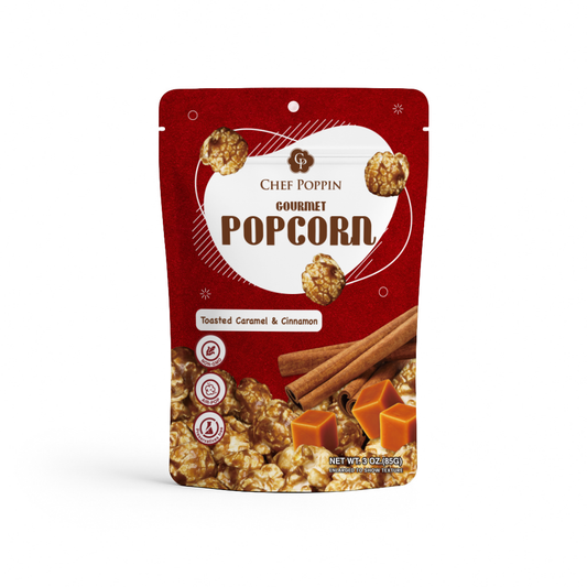 Toasted Caramel & Cinnamon Popcorn – A Sip of Sweet Nostalgia in Every Crunch