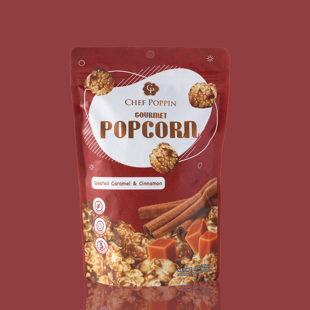 Toasted Caramel & Cinnamon Popcorn – A Sip of Sweet Nostalgia in Every Crunch