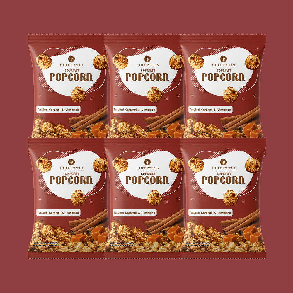 Toasted Caramel & Cinnamon Popcorn – A Sip of Sweet Nostalgia in Every Crunch