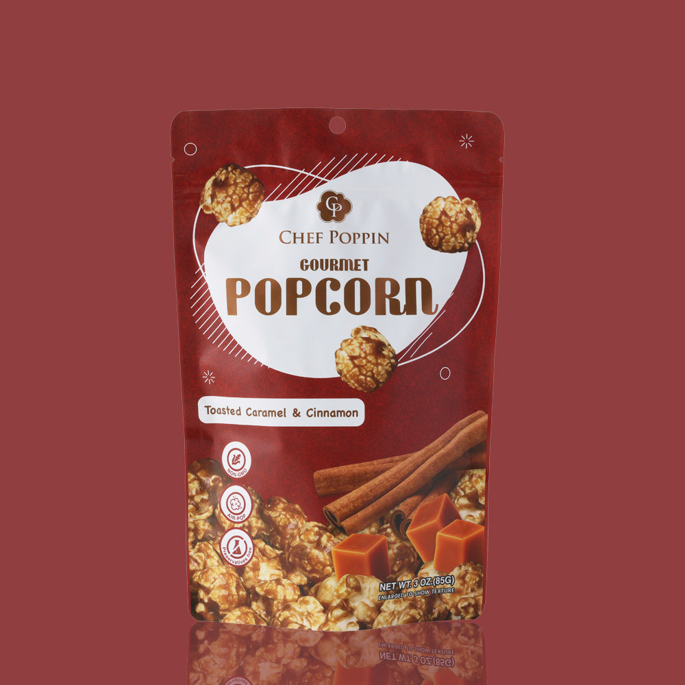 Toasted Caramel & Cinnamon Popcorn – A Sip of Sweet Nostalgia in Every Crunch
