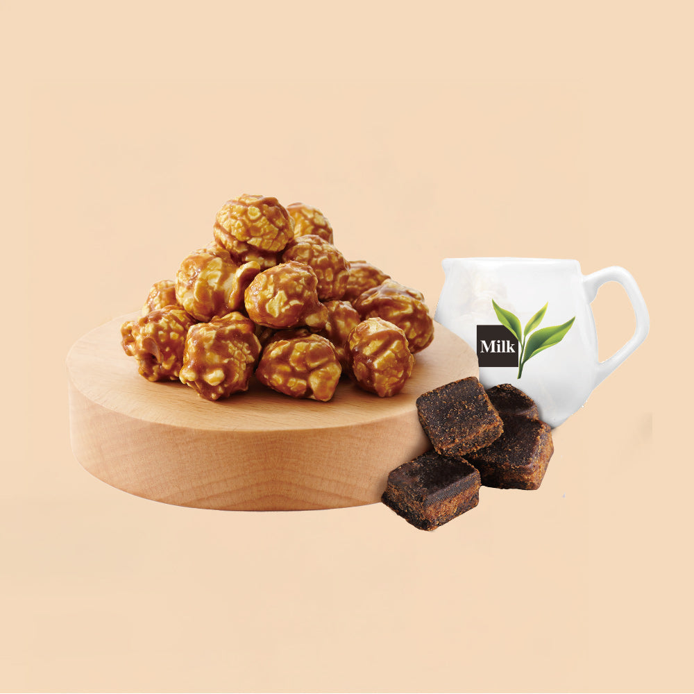 Brown Sugar Boba Milk Tea Popcorn – A Sip of Sweet Nostalgia in Every Crunch